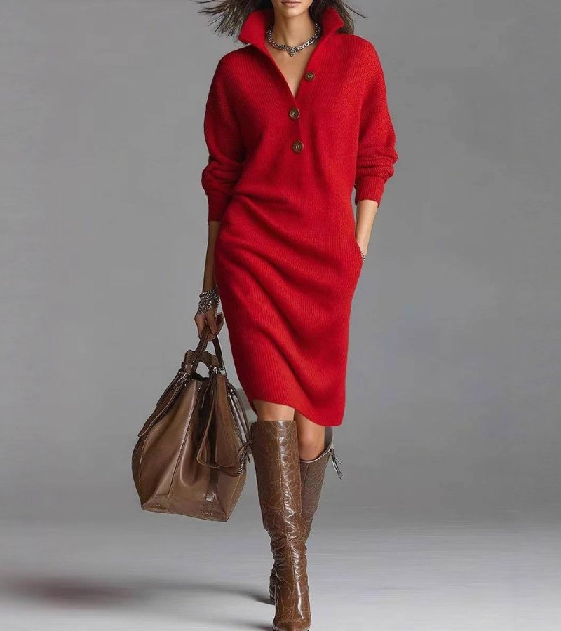 Juliet Warm Knit Dress
