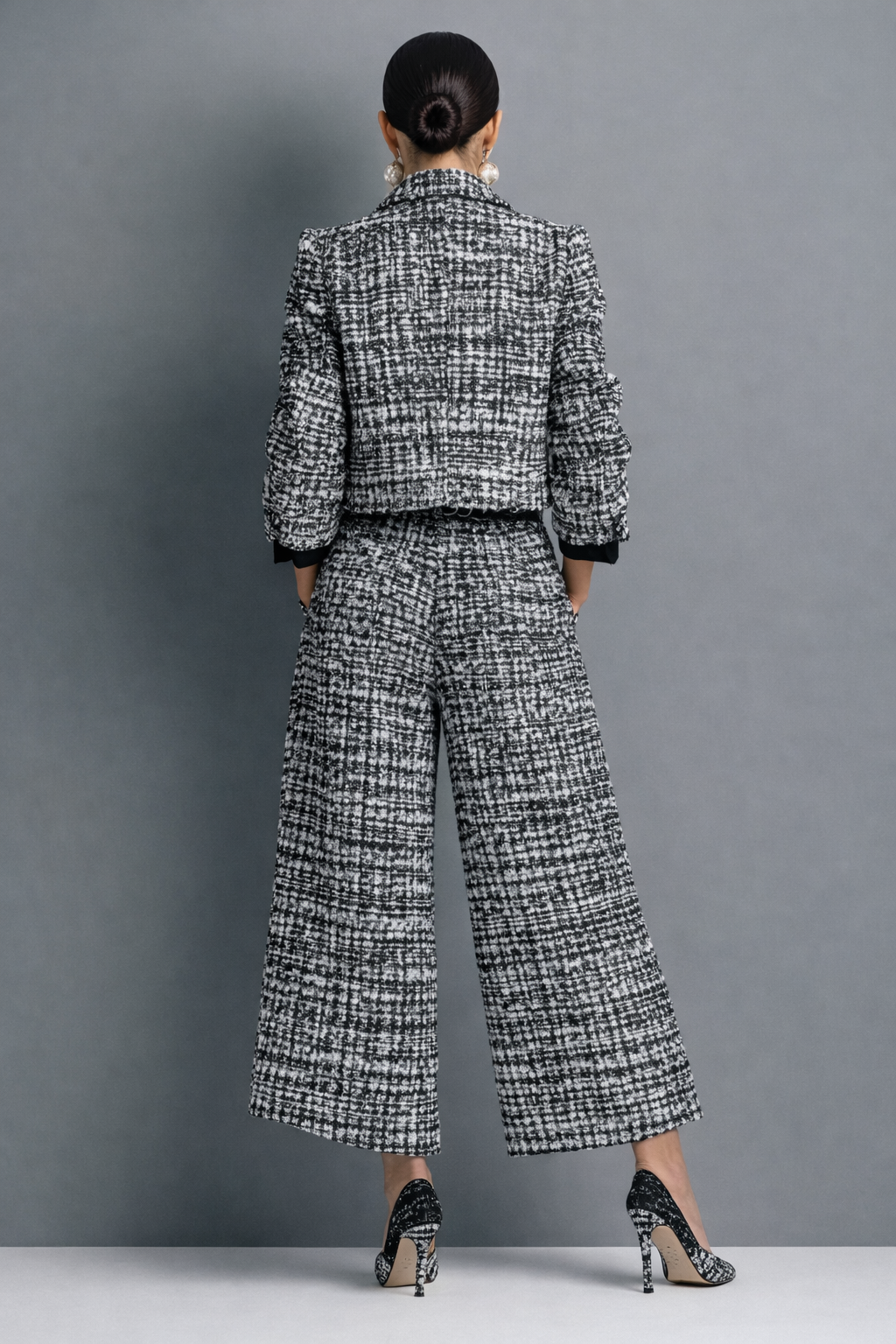 Zyra™ | Elegant Two-Piece Tweed Set