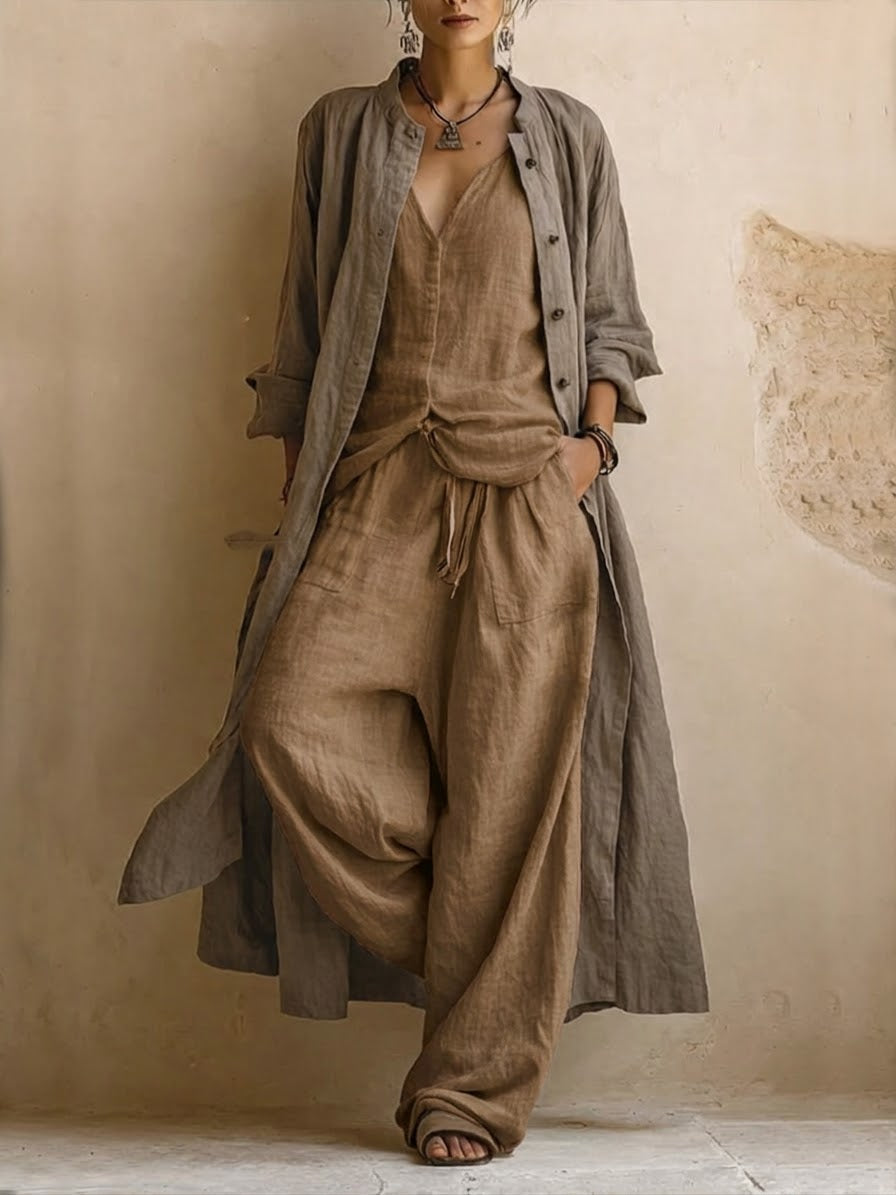 Sienna Layered Boho Three-Piece Set