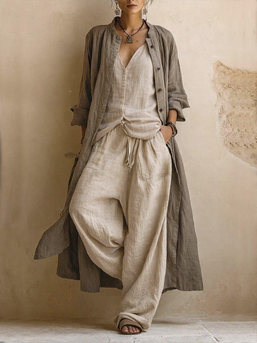 Sienna Layered Boho Three-Piece Set